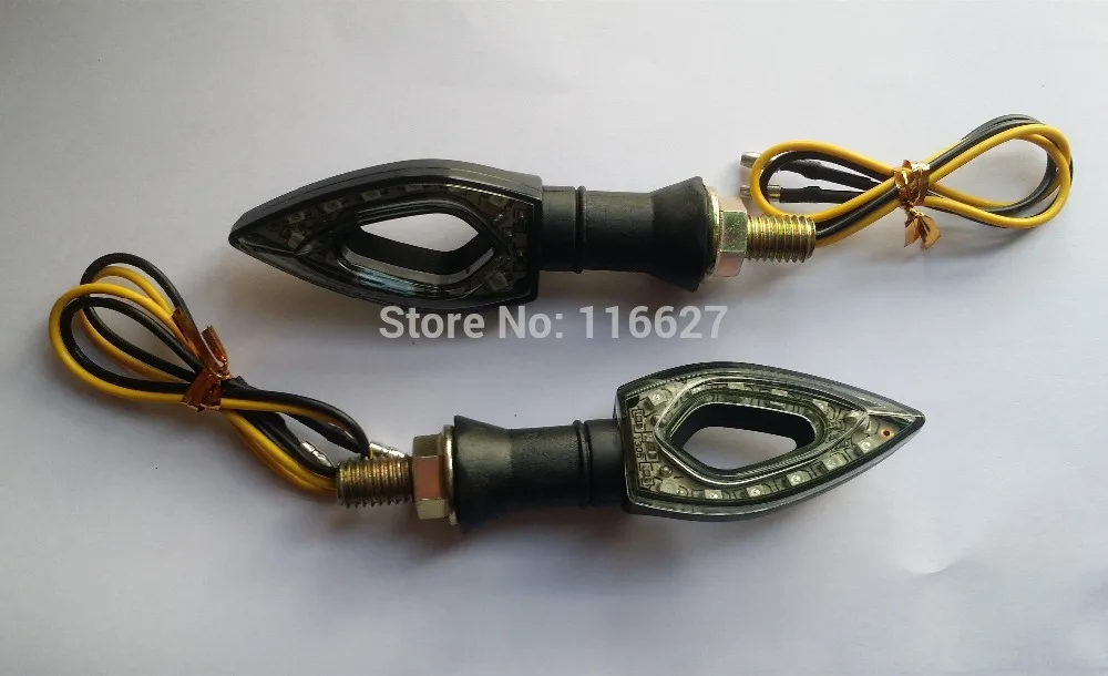 Светодиодный индикатор поворота для мотоцикла KAWASAKI KLX KLR KLE KLX250 KLR650 ZZR HONDA Suzuki Yamaha BMW