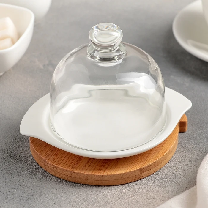 Лимонница Эстет на деревянной подставке|Бутылки банки и коробки| |