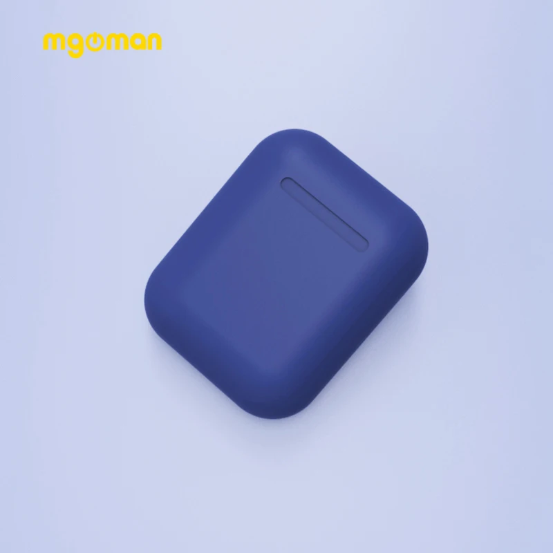 Mgoman Новое поступление Macaron Inpods12 TWS наушники беспроводные наушники для быстрой зарядки цветные наушники-капли Bluetooth 5,0 гарнитура PK i12 - Цвет: SIP12BL