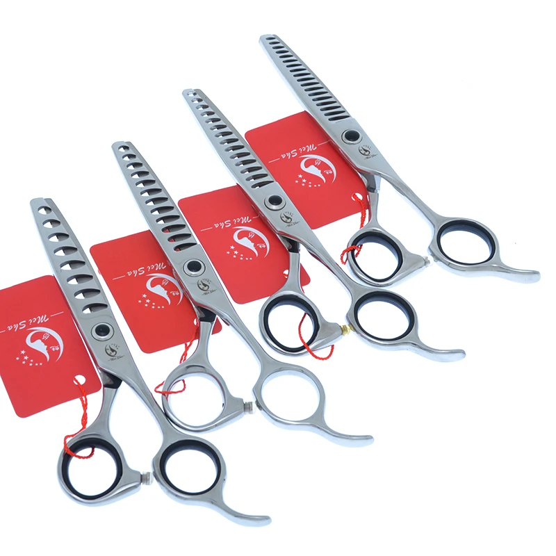 Профессиональные ножницы для груминга домашних животных 5 75 дюйма 35% 50%|Ножницы