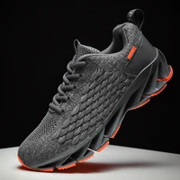 mens free running shoes lightweight jogging walking sports shoes high quality lace up athietic breathable blade sneakers 46 47