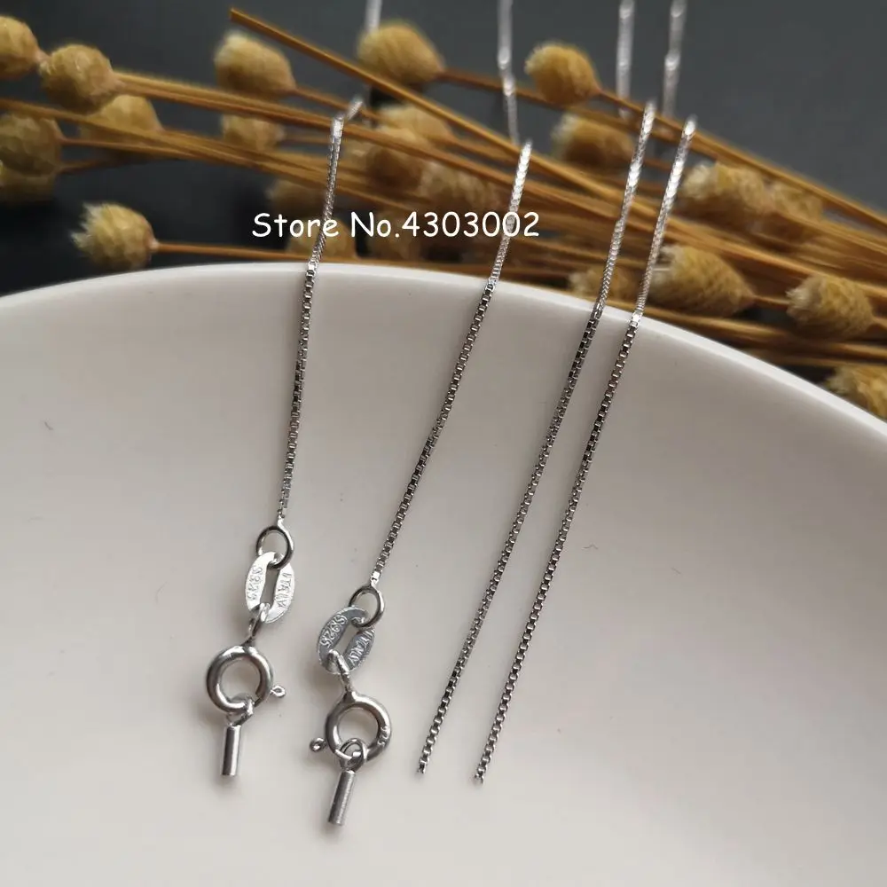 Цепочка из серебра 925 пробы с опалом и жемчугом для украшений сделай сам комплект