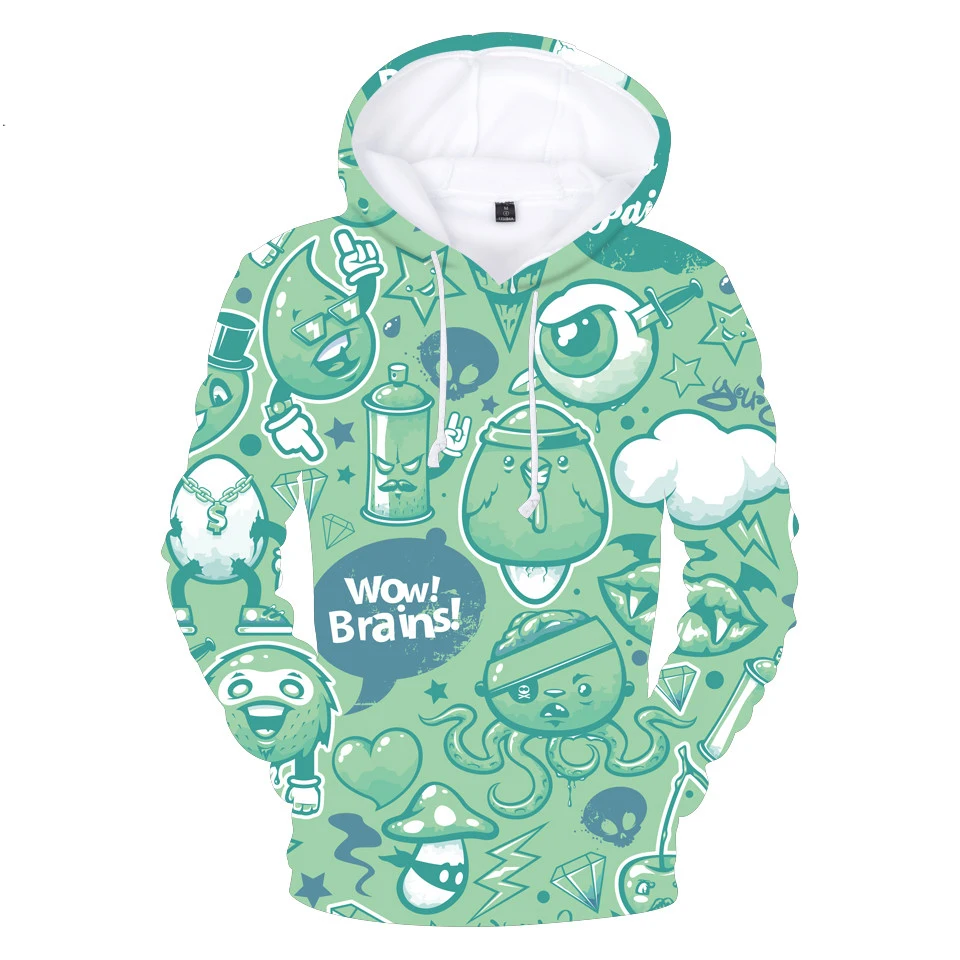 

Funny Cute 3D Print Sweatshirts Boys/Girls Hip Hop LUCKYFRIDAYF Doodle Cool Hoodies 3D Male Female Street Casual Sweatshirt
