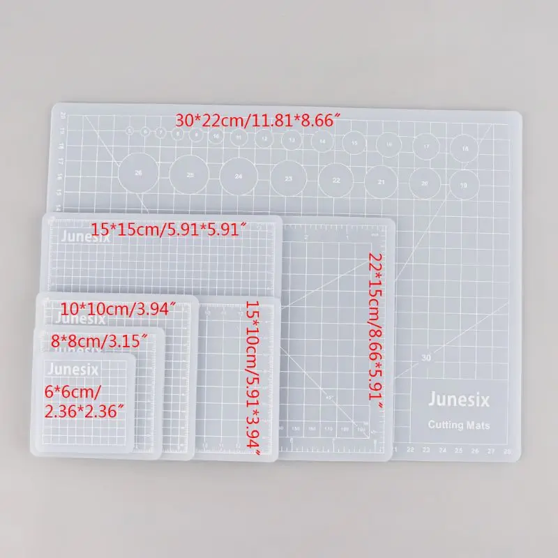 

Translucent Cutting Pad Hand Account Sticker Scraping Compound PVC Multi-Purpose Cutting Pad Rubber Stamp Cutting Board For