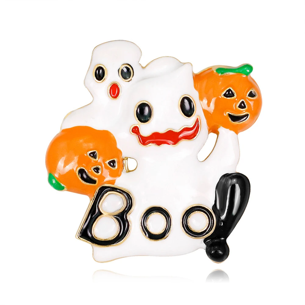 Новые Вечерние DIY Хэллоуин кошка Тыква Броши Булавки на лацкан вечерние подарки