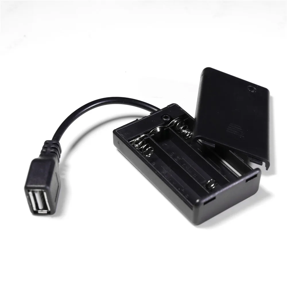 Миниатюрный батарейный блок с USB портом в пост. Тока|Блочные конструкторы| |