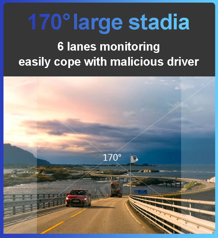 Wi-Fi автомобильный видеорегистратор цифровой видеокамера 1080P ночная версия Novatek