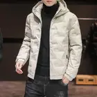 Зимнее пальто для мужчин 2020 Новая зимняя мужская парка с большими карманами Повседневная куртка с капюшоном однотонная мужская одежда верхняя одежда с капюшоном пальто размер M-5Xl