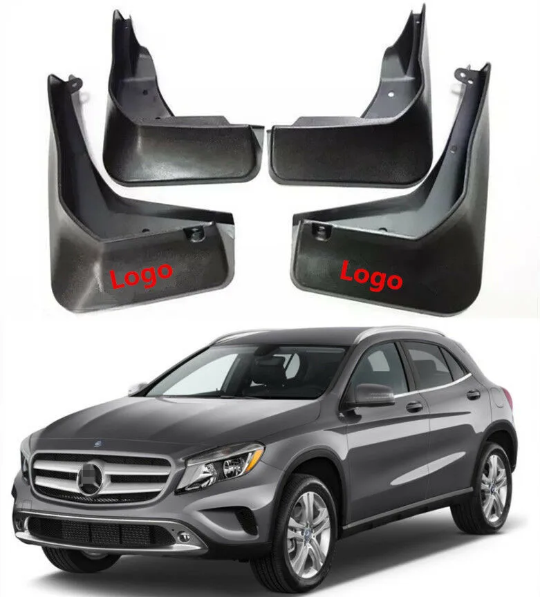 

4 шт. Брызговики автомобильные для Mercedes Benz GLA-Class X156 200 220 2014-2019, брызговики от грязи, брызговики для автомобиля
