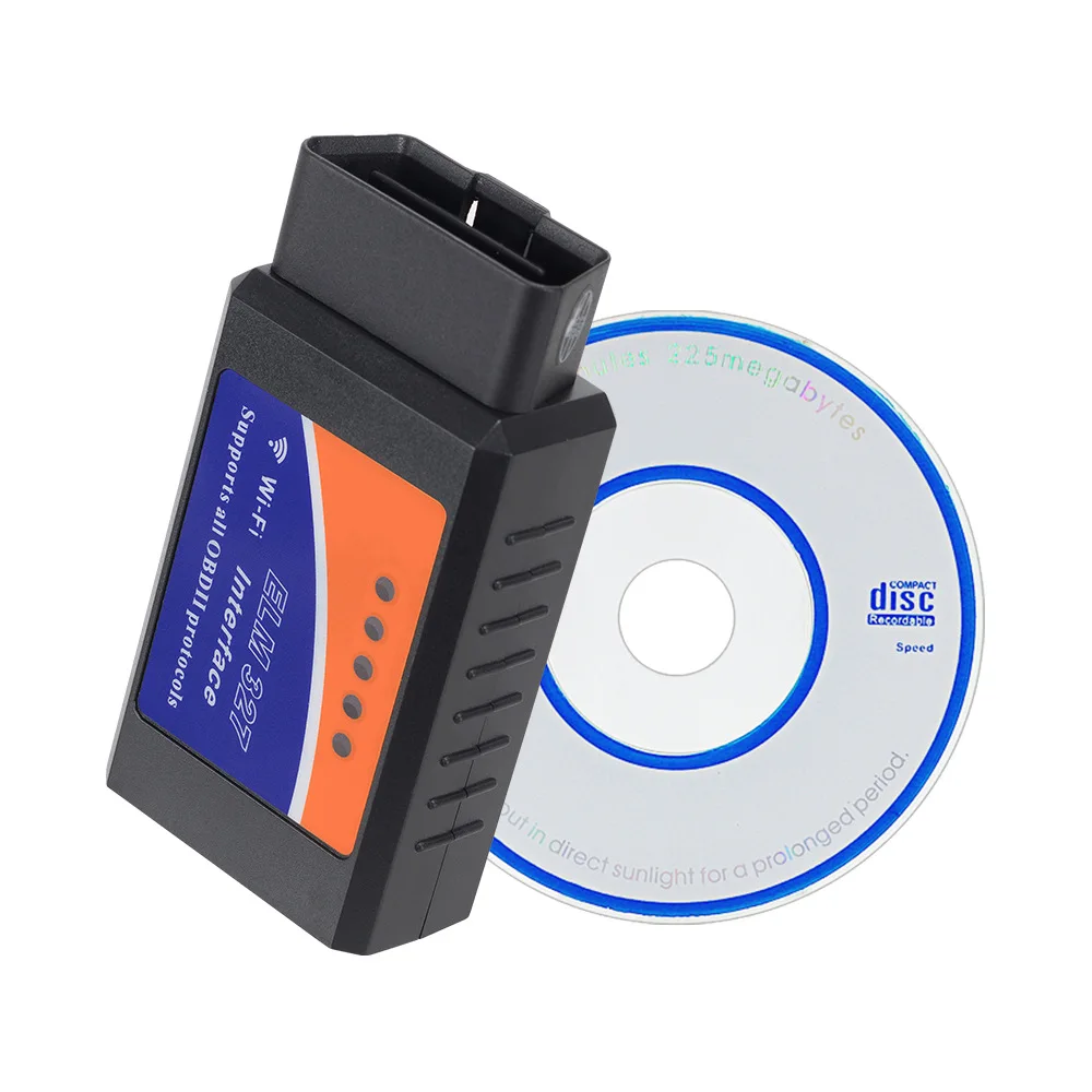 ELM327 WIFI OBD2 автомобильный диагностический инструмент для проверки Android Apple чип