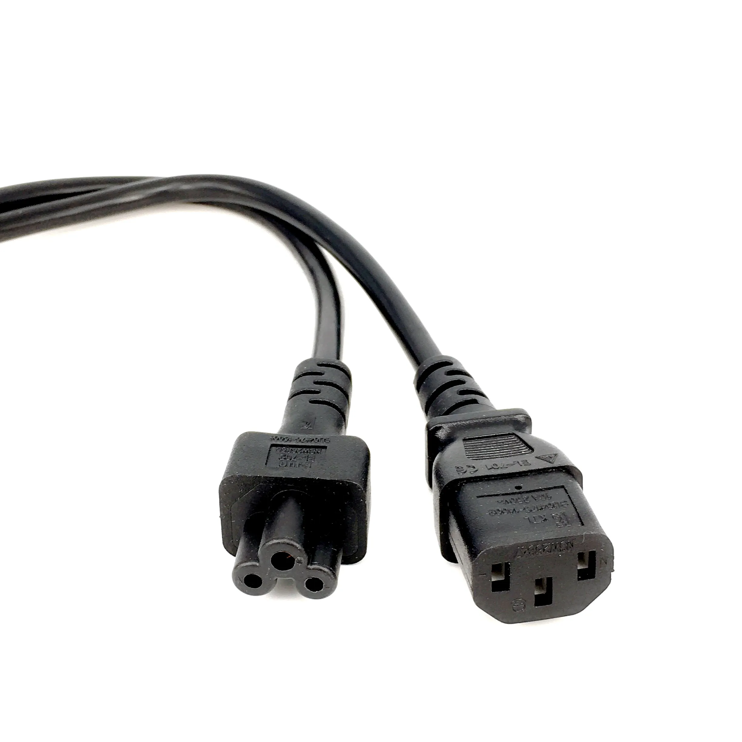 IEC320 C14 для C13 + C5 Y Мощность сплиттер кабеля кабель Кабель адаптер ПК МОНИТОР сканер