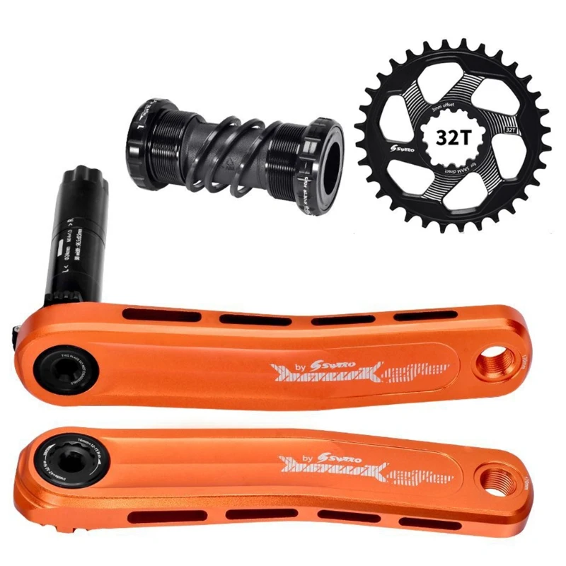 Велосипедный кривошипный комплект горный велосипед 170 мм рычаг рукоятка Mtb R66E |