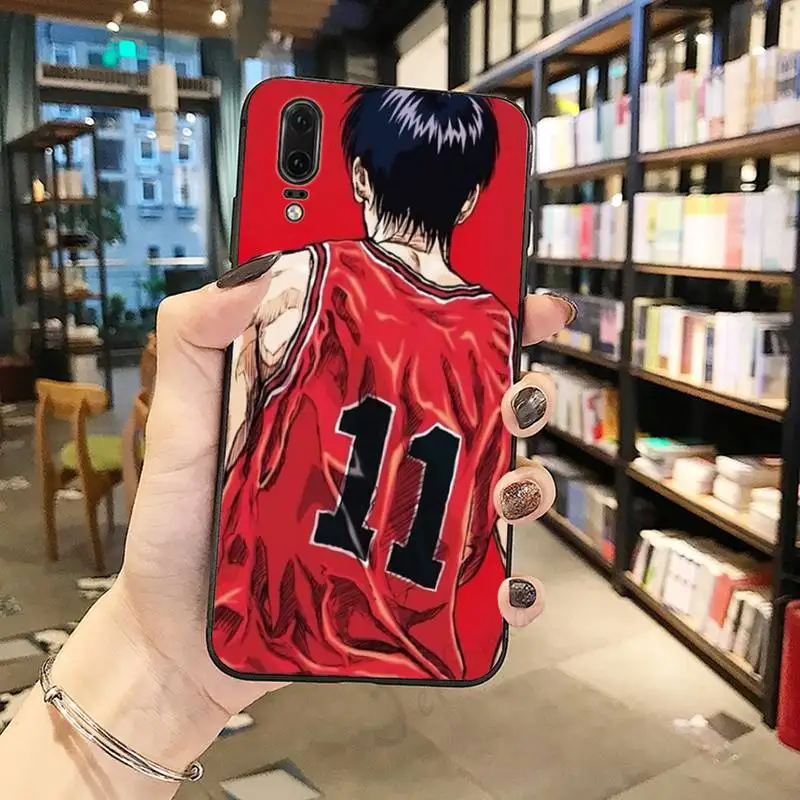 

Slam Dunk japanese anime luxury brand Phone Case shell For Huawei honor Mate P 10 20 30 40 Pro 10i 9 10 20 8 x Lite