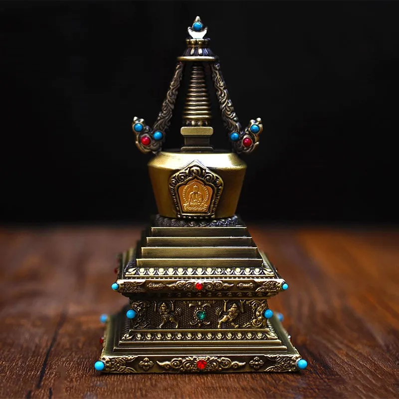 

High grade Buddha furniture, high grade alloy Bodhi pagoda, relic pagoda, Buddha pagoda