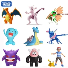 Original TAKARA Tomy WCT Pokemon Ludicolo Aerodactyl Charizard with Box Action Figure Model Toys Figures for Children Kids