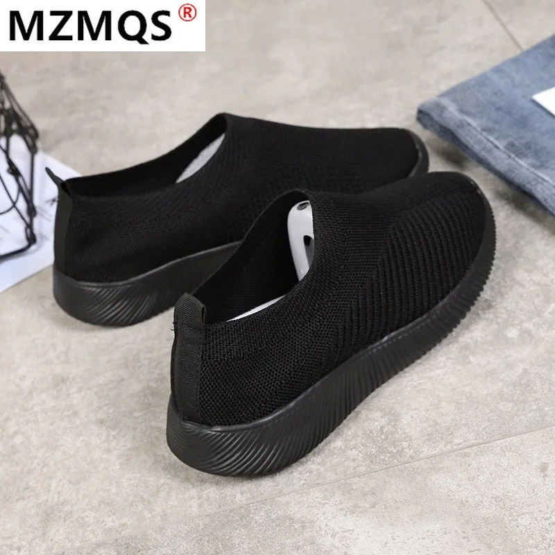 

2021 Fall Women's Sneakers Fashion Breathable Casual Shoes Non-slip Women's Shoes Tennis Shoes Lace-up Shoes Large Size 35-43