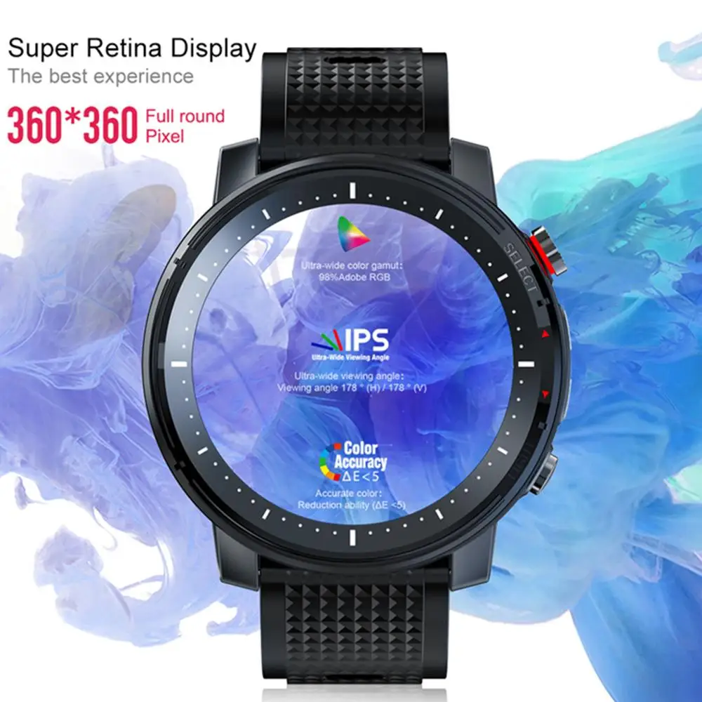 L15 Смарт часы для мужчин 1 3 дюймов Full fit круглый Retina Дисплей музыка Управление