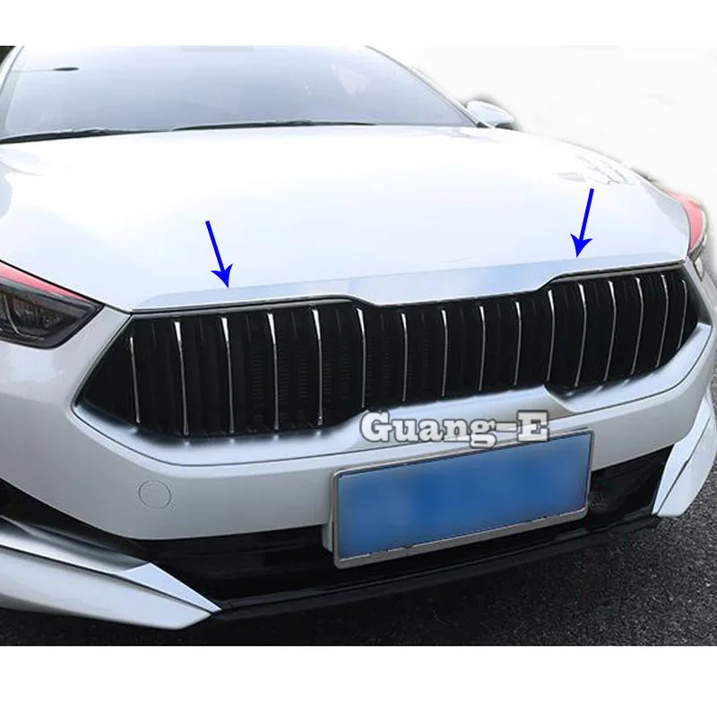 Наклейка для стайлинга автомобиля крышка бампера отделка двигателя передняя