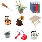 1 шт., кукольная мебель, игрушки, аксессуары для украшения кукольного дома, зеленое растение в горшке, книга для сотового телефона