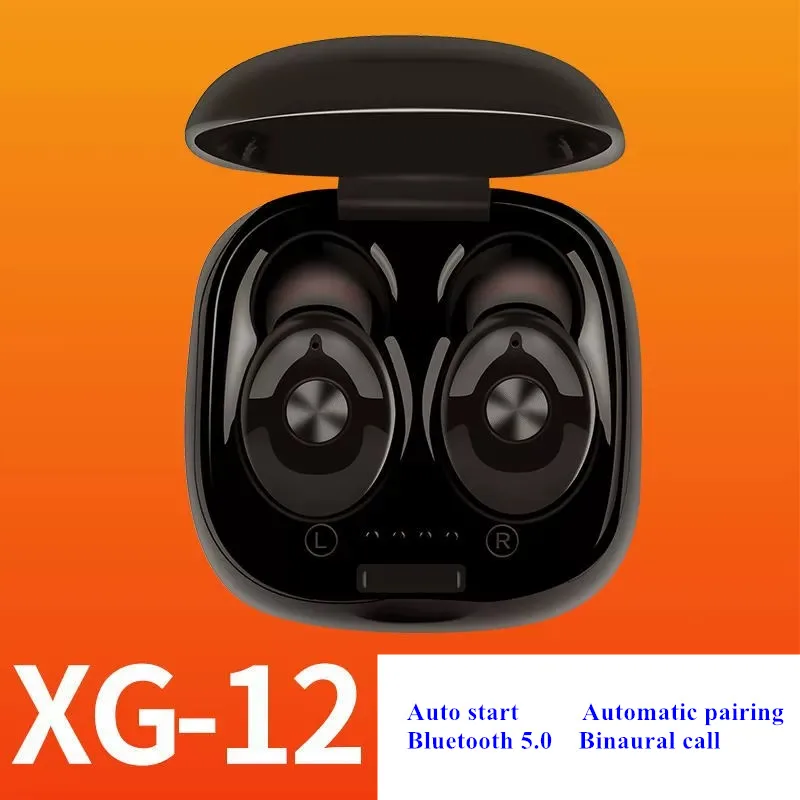 Беспроводные Bluetooth наушники XG12 TWS Hi-Fi звуковые спортивные игровая гарнитура с