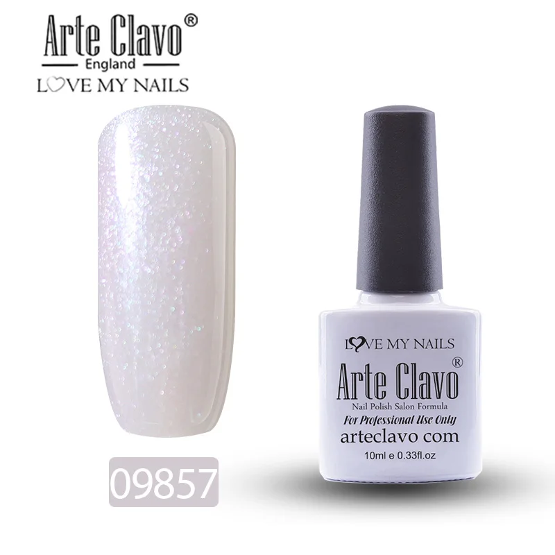 09857 Arte Clavo 10 мл Гель-лак для ногтей Гель-лак краска Lasting Hybrid Nails художественный Гель-лак для ногтей для маникюра Гель-лак праймер верхнее покрытие - Цвет: 09857