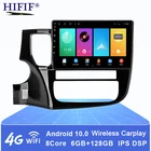 Carplay DSP IPS для Mitsubishi Outlander 3 GF0W GG0W 2012 - 2018 автомобильное радио, мультимедийный видеоплеер, навигация No 2din 2 din