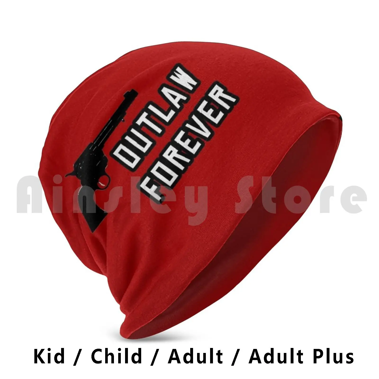 

Outlaw Forever Beanies Knit Hat Hip Hop Redemption 2 Redemption Rdr2 Redemption Outlaw Arthur Morgan John