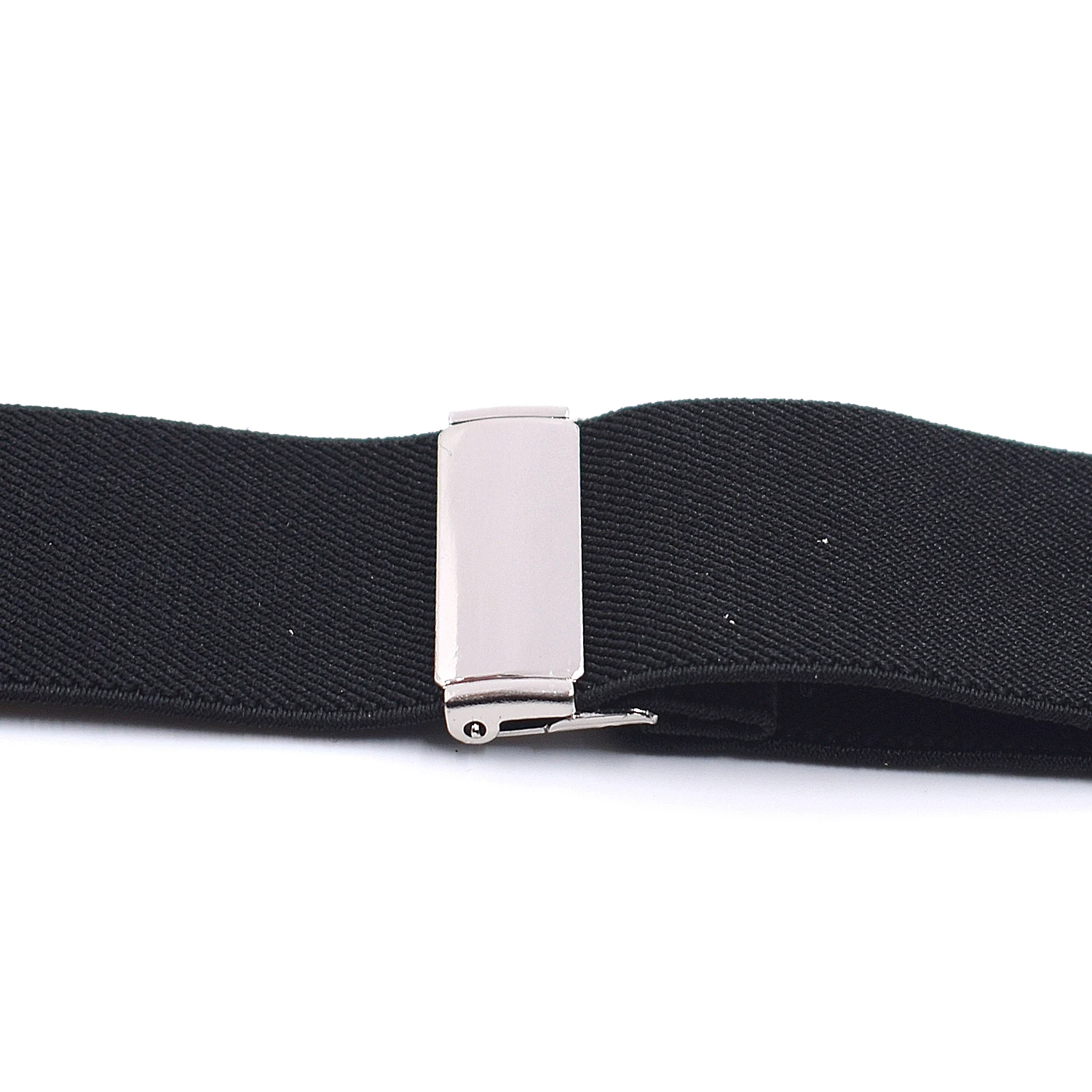 Черные подтяжки для мужчин кожаные подстриженные пуговицы регулируемые