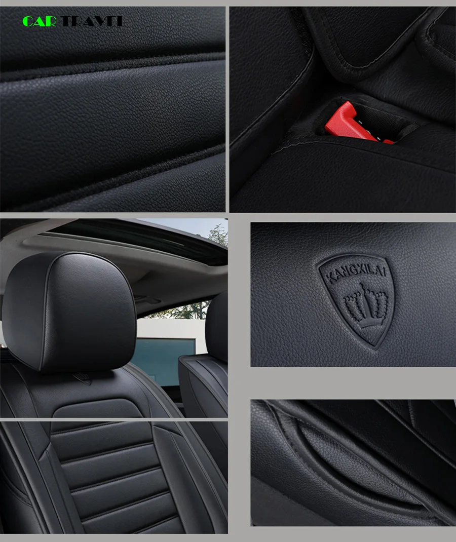 Кожа авто чехлы на сиденья для peugeot 206 3008 2008 307 507 508 кіа cerato Chevrolet Orlando mitsubishi lancer автокресла
