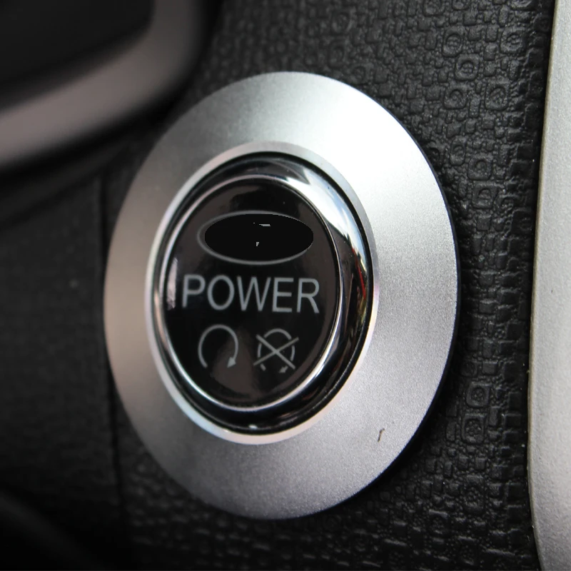 Небольшая замена ключа зажигания декоративная крышка кольца для ключей