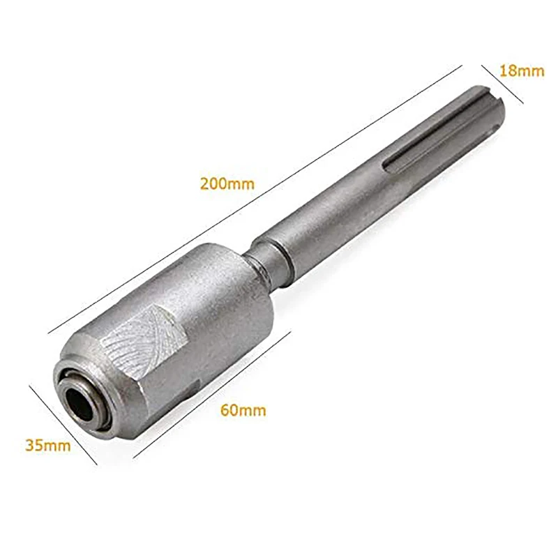 Sds Max To Plus Adaptor Chuck Metal Drilling Metalworking Rotary Hammer Drills Converter Shank For Bosch Makita Hilti Tool | Инструменты
