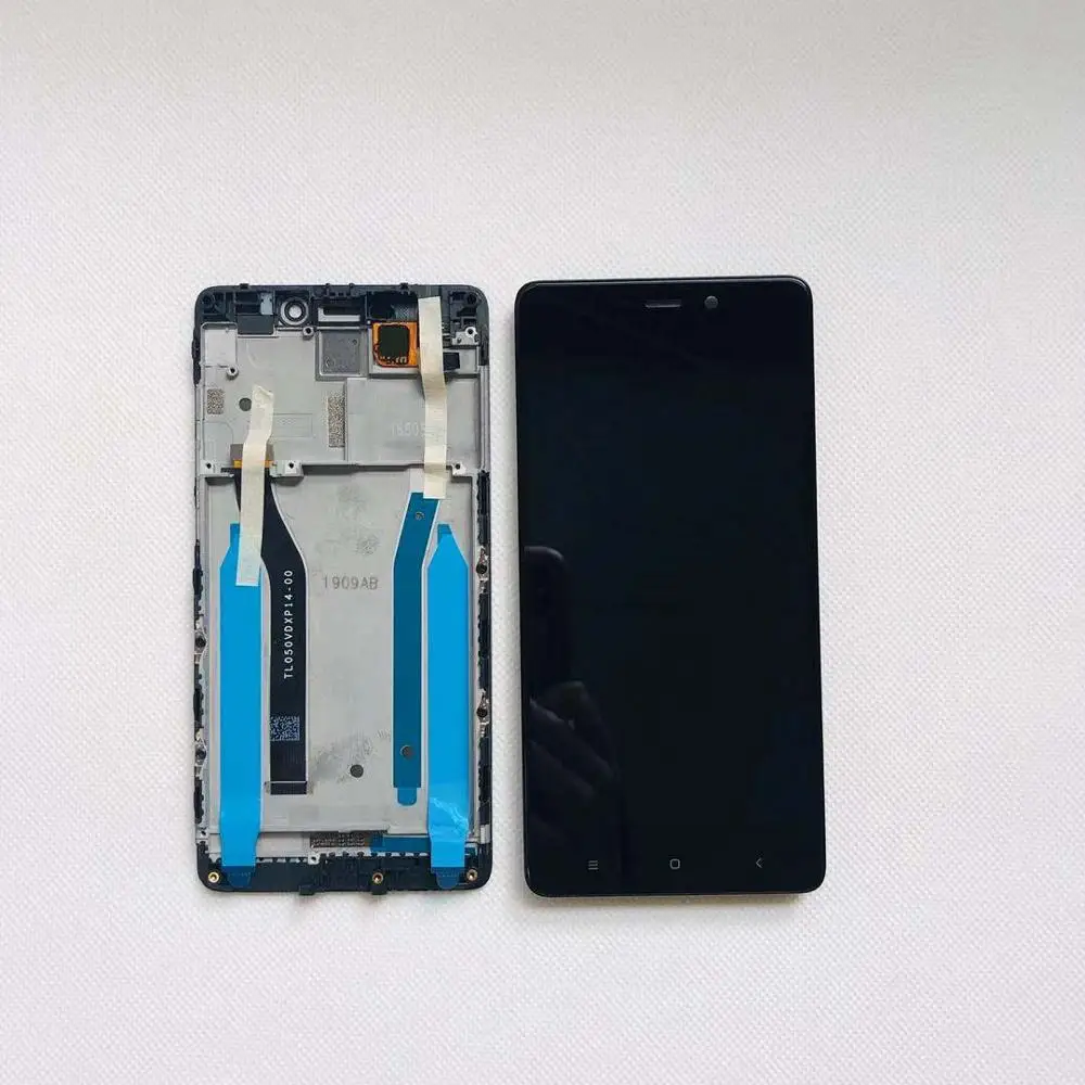 Сенсорный экран с дигитайзером в сборе для Xiaomi Redmi 4 Pro 10 сенсорный рамкой Prime 32 ГБ