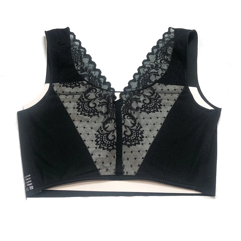 

No Trace Lace Back Sexy Seamless Breathable Sleeping Bra Comfortable Bra Women's Comfort Underwear