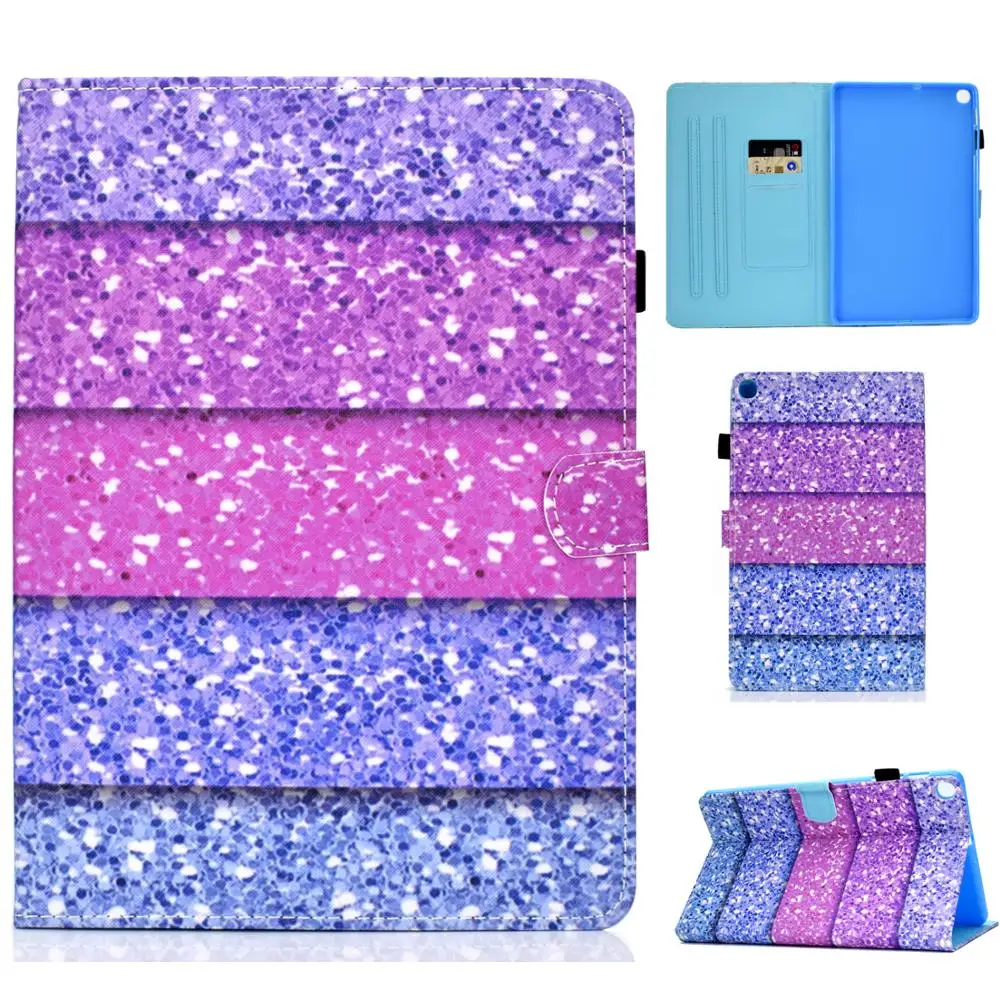 Чехол для планшета Samsung Galaxy Tab S6 Lite чехол Kawaii Panda кожаный SM P610 P615 10 4 дюйма + ручка |