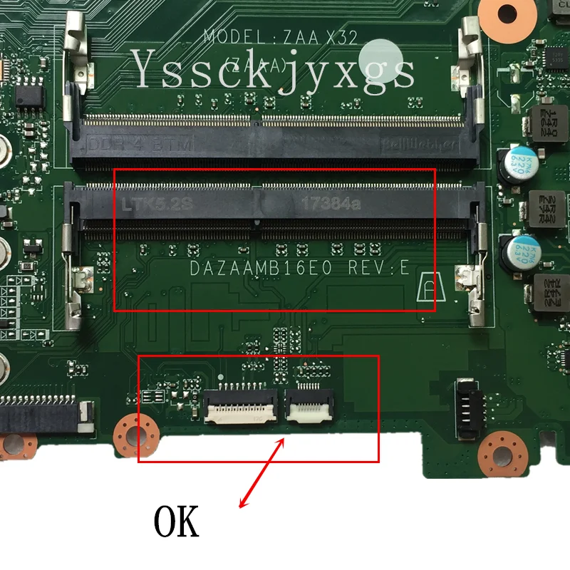 Новый DAZAAMB16E0 для ACER E5 575 575G материнская плата ноутбука F5 573 573G с i7 7500U Процессор GT940MX