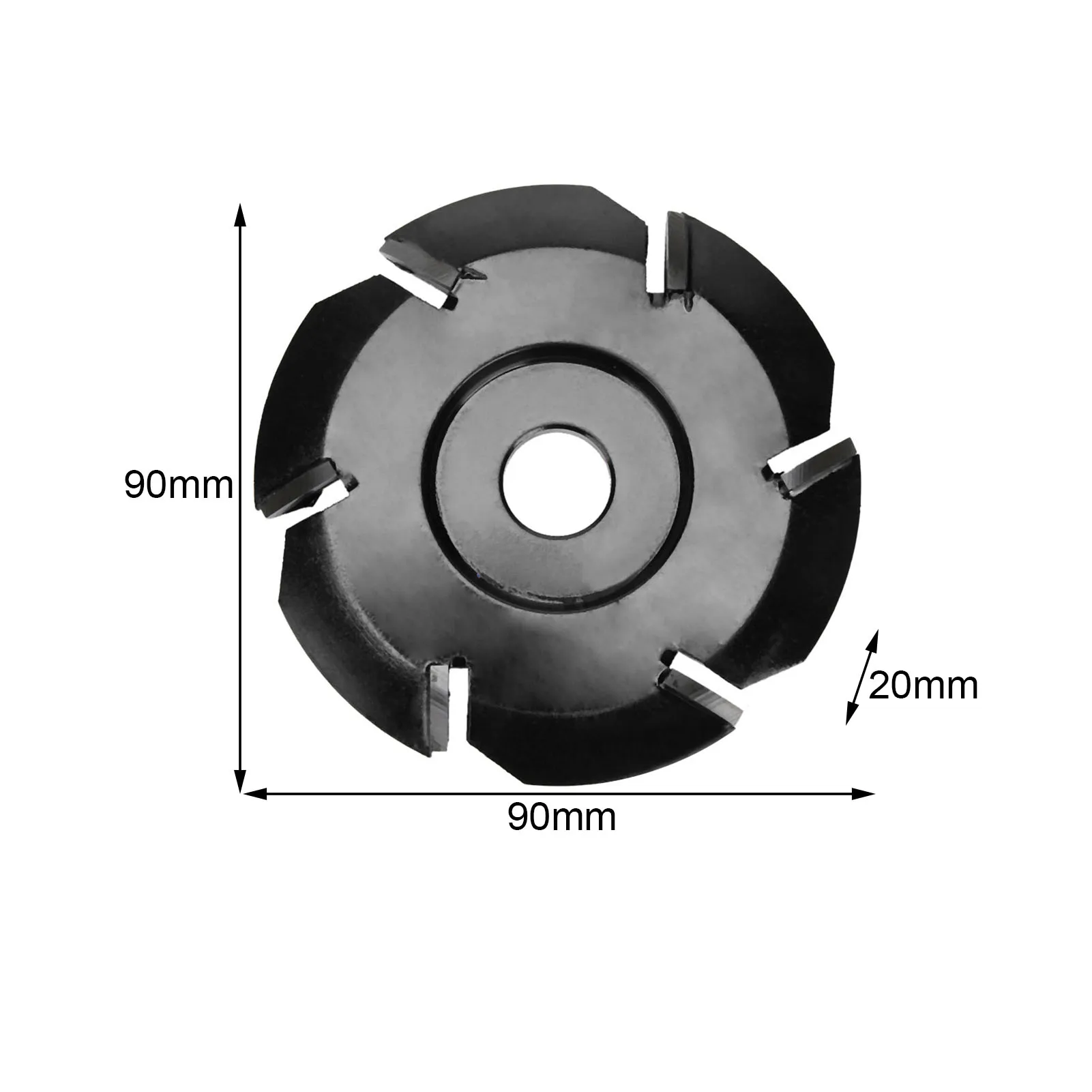 2021 NEW 6-Tooth Milling Cutter Smooth Woodworking Carving Disc Angle Grinder Turbo Round Plane Designer | Инструменты
