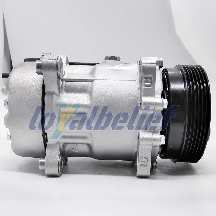 Автомобильный Компрессор кондиционера Sanden SD7V16 для SEAT LEON TOLEDO SKODA OCTAVIA 1996-2010 1J0820803A