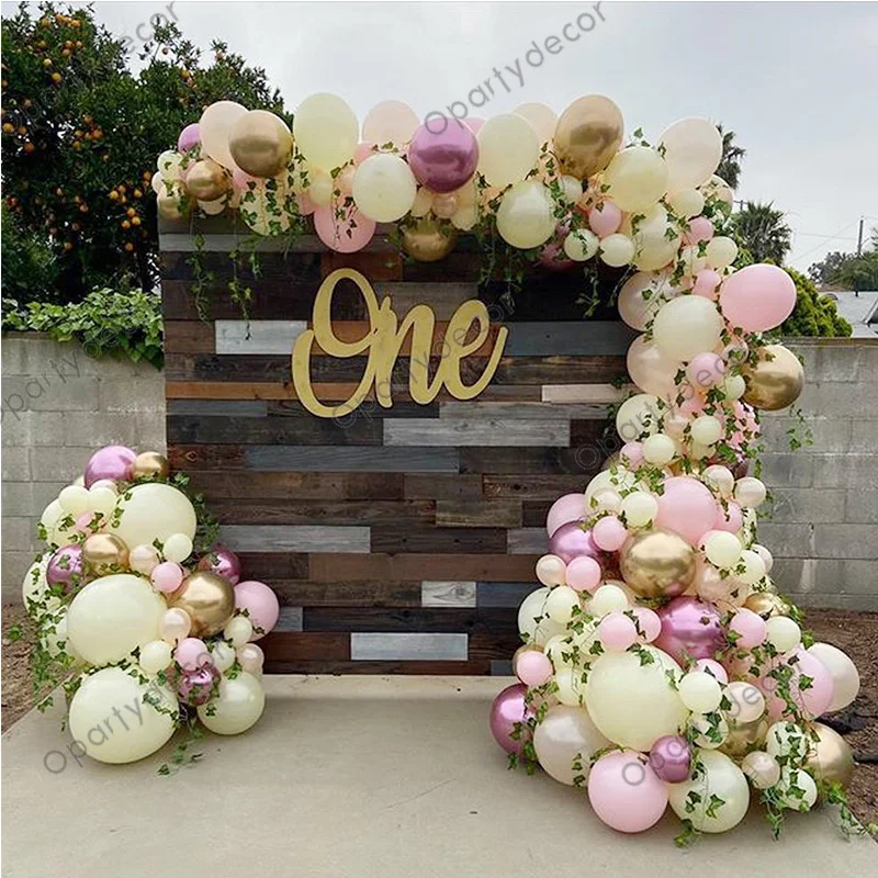 Шарики белые и красные в арочный комплект 121 шт. шарики для украшения дня рождения