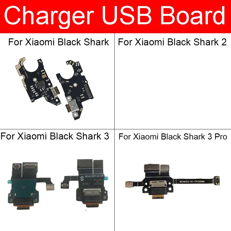 Плата порта Usb для зарядки Xiaomi MI Black Shark 1 2 3 pro зарядное устройство модуль USB Замена