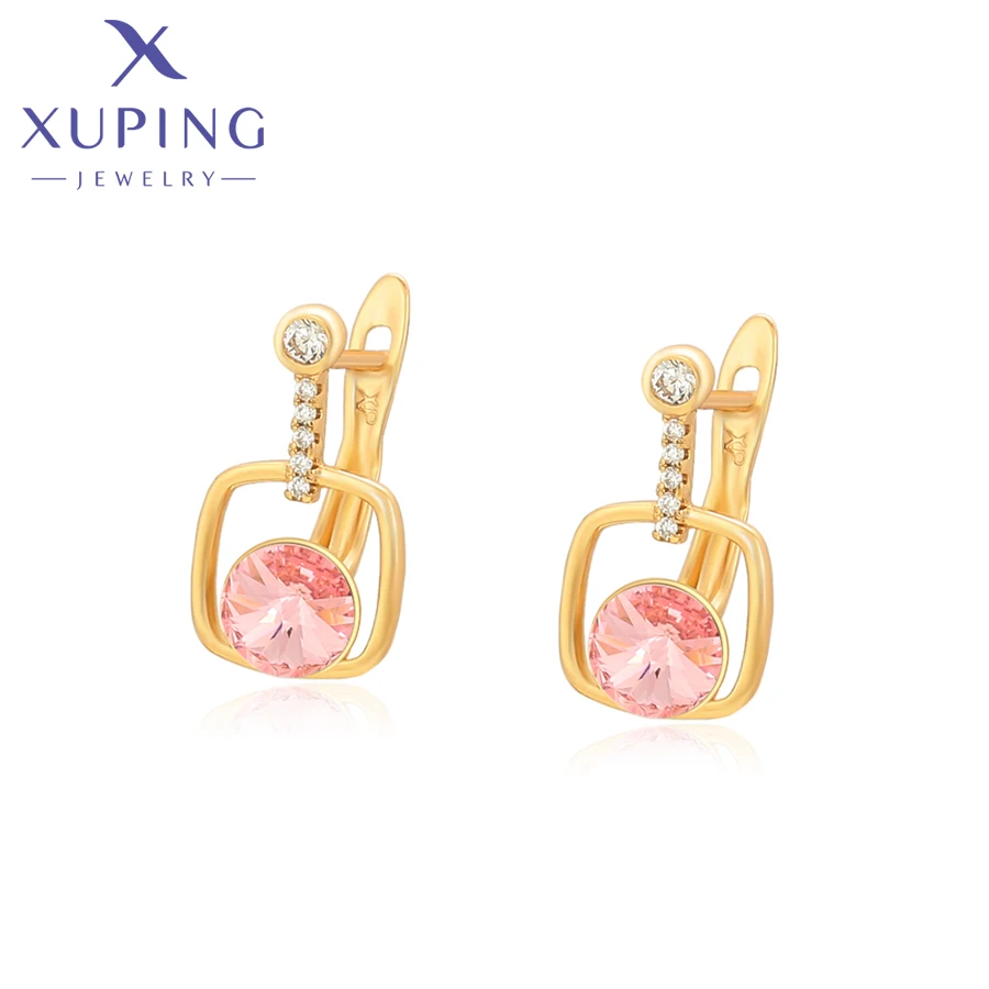 

Xuping ювелирные изделия Новое поступление серьги с кристаллами для женщин Рождественский подарок A00426806
