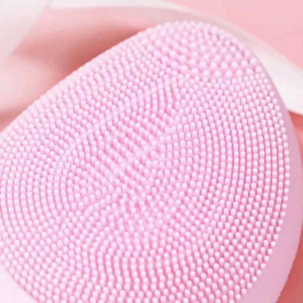 

Mini Electric Face Cleansing Brush Silicone Sonic Electric Facial Cleanser Deep Washing Face Massager Facial Brush