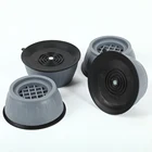 4 шт стиральной машины Pad антивибрационные нескользящее покрытие гарантируют защиту стол стул диван-кровать ударопрочность средства ухода за кожей стоп бытовой прокладка коврики для ванной