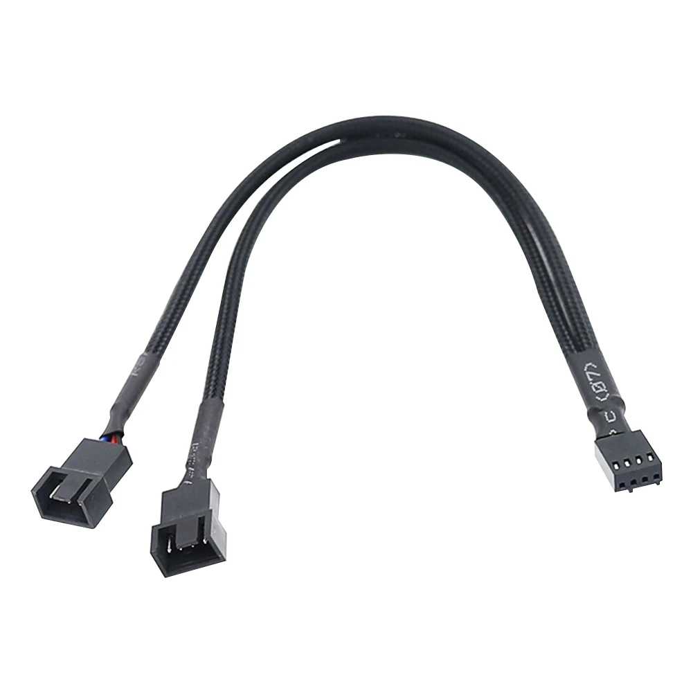 4 Pin Y сплиттер кабель PWM женский 3/4 Материнская плата Процессор вентилятор PC чехол