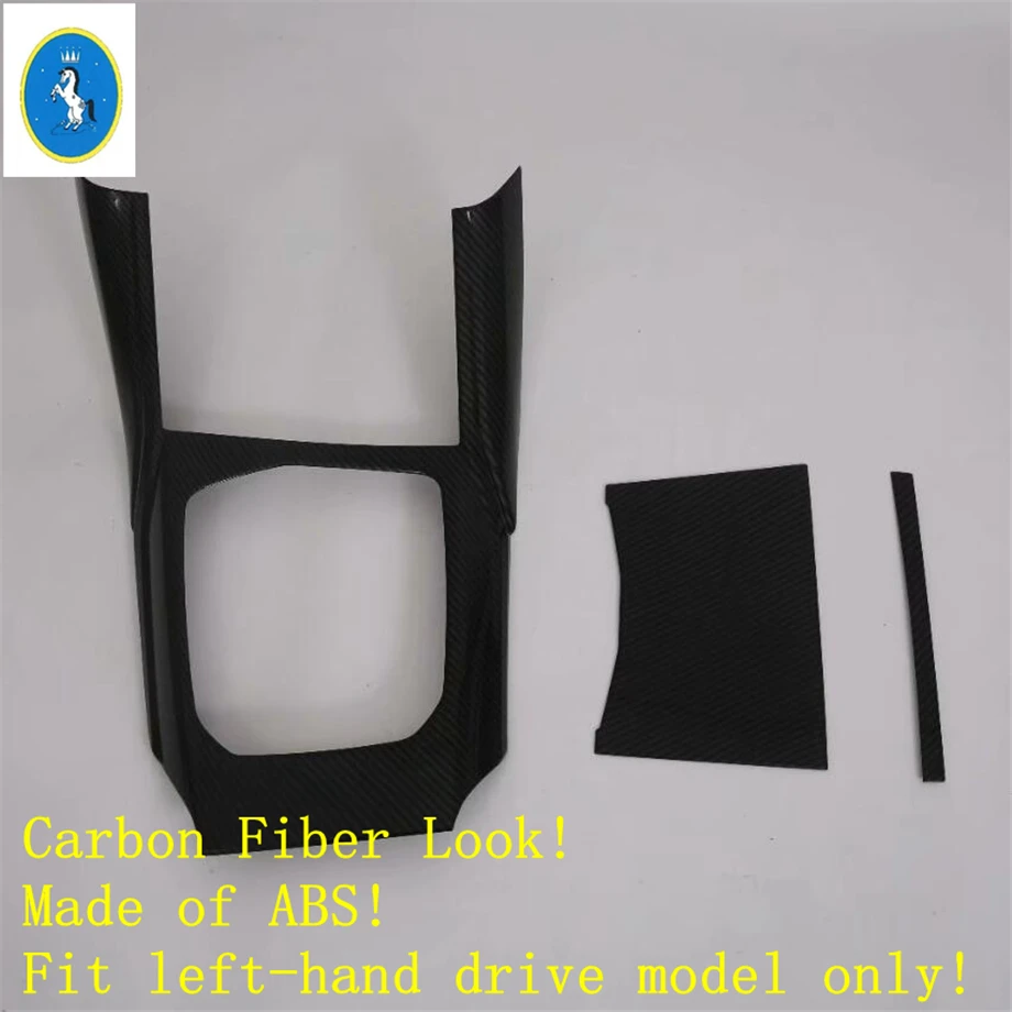 

Inner Console Gear Shift Panel Cover Trim ABS Fit For BMW 3 Series G20 2019 2020 2021 Carbon Fiber Look Accessories