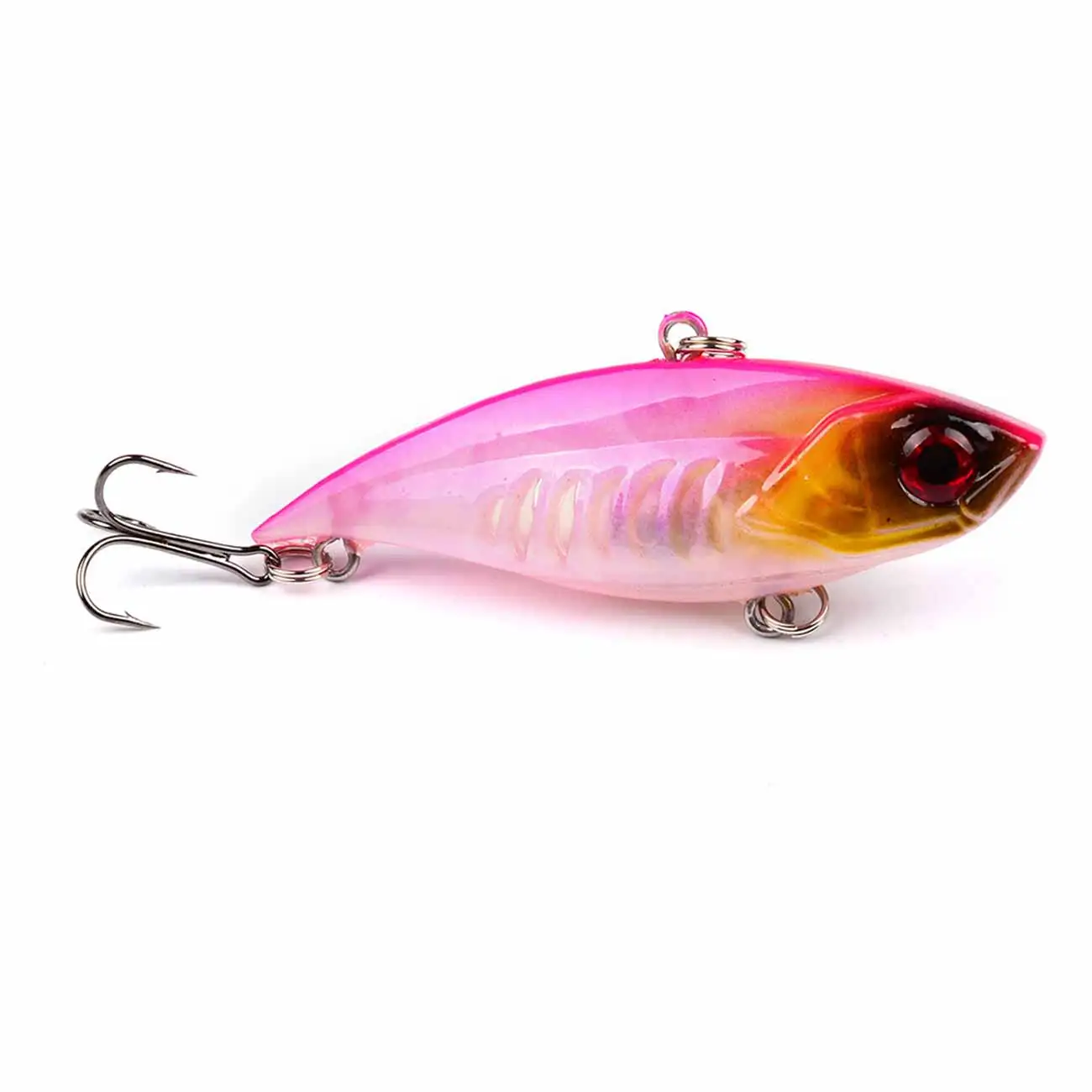 

6.5cm/11g Sinking VIB Fishing Lure Lipless Crankbait Artificial Hard Bait All Depth Winter Pike Bass Fishing Tackle