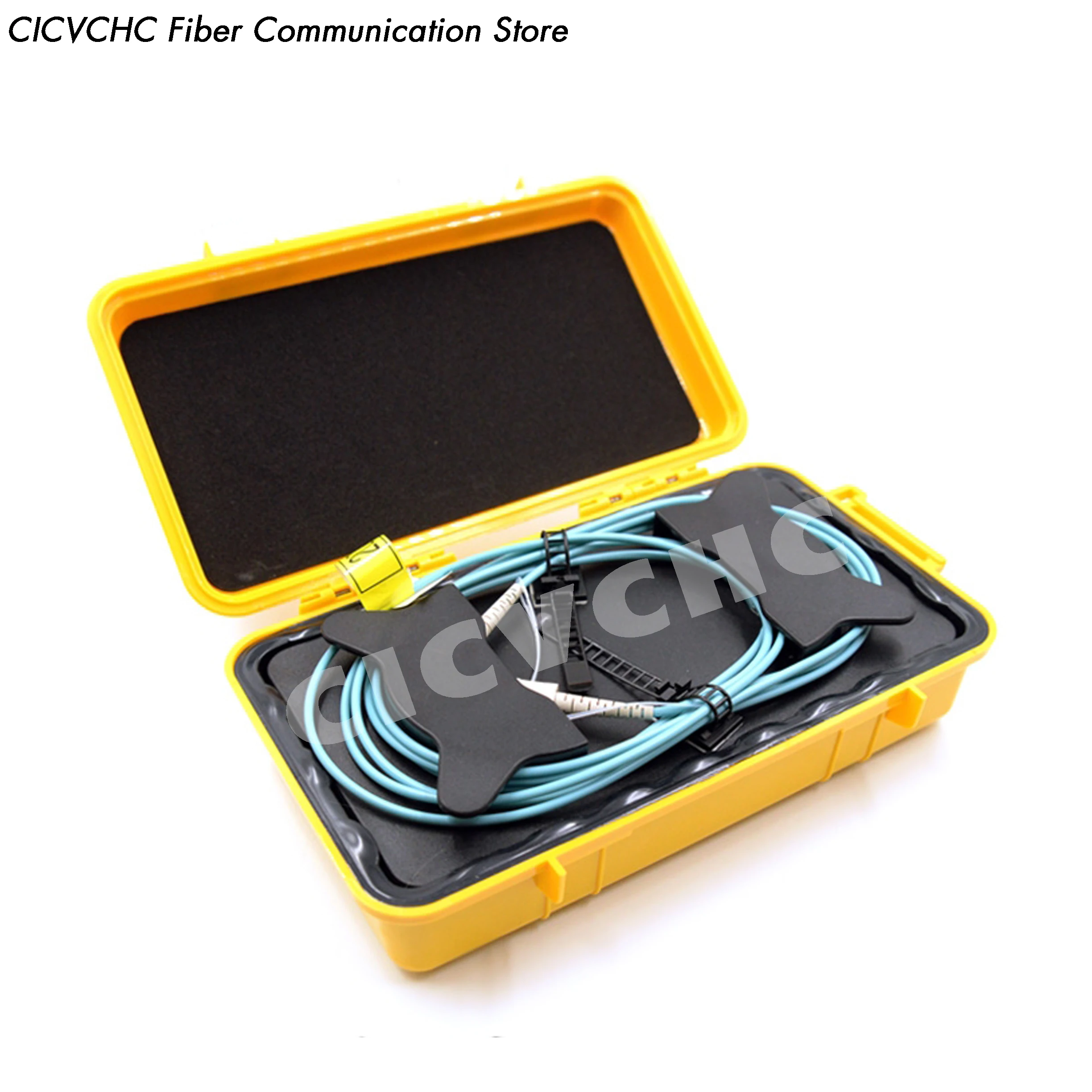 OTDR Launch Cable, SC/UPC to SC/UPC, Fiber Ring for OTDR Testing, OM3, 150m