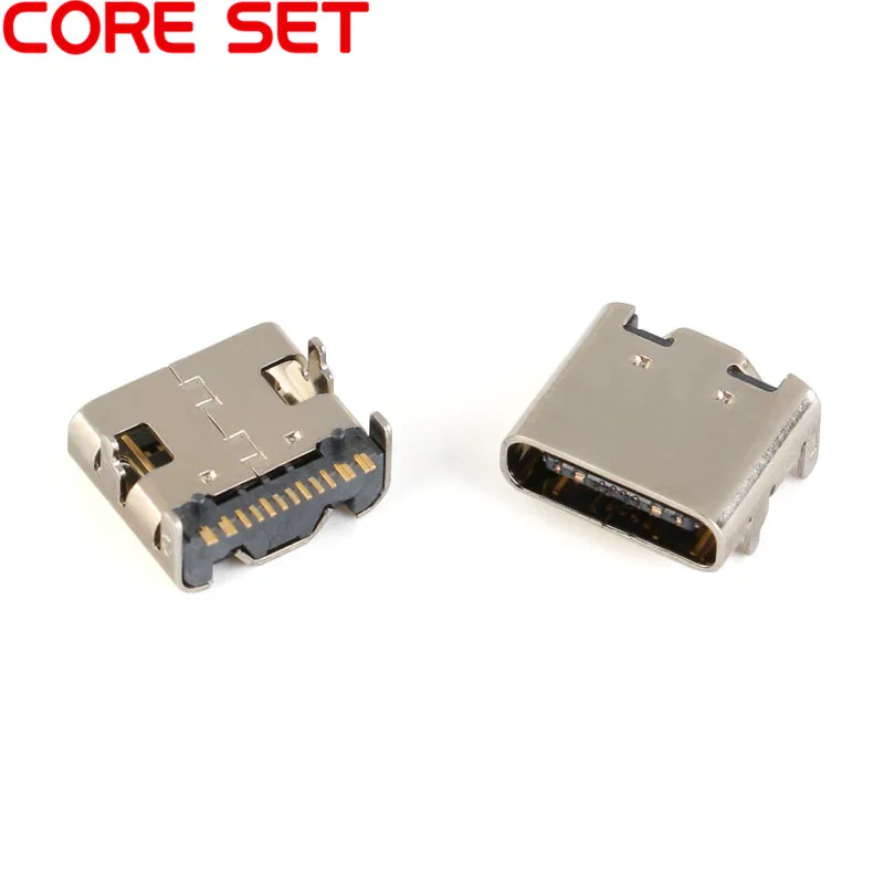 5 шт. 16 контактный разъем USB 3 1 типа C|Соединители| |