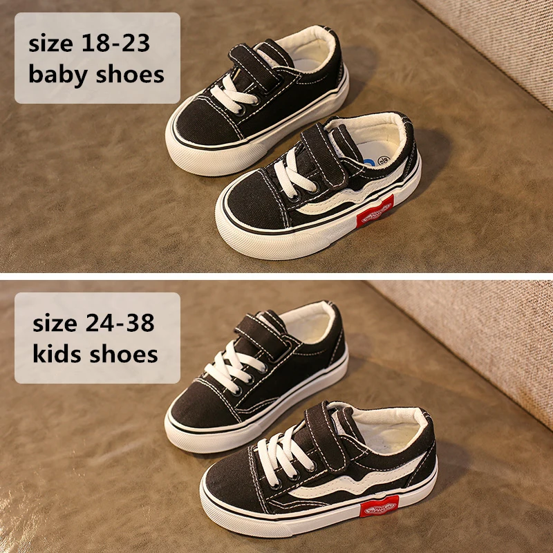 

Baby Shoes Children Canvas Shoes 1-12 Years Old Soft-soled Boys Shoes Baby Girls Sports Toddler Shoes Casual Shoes Kids Sneakers