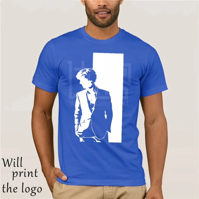 Футболка Шерлок-Бенедикт камбербатч-Moriarty-унисекс крутая Повседневная футболка