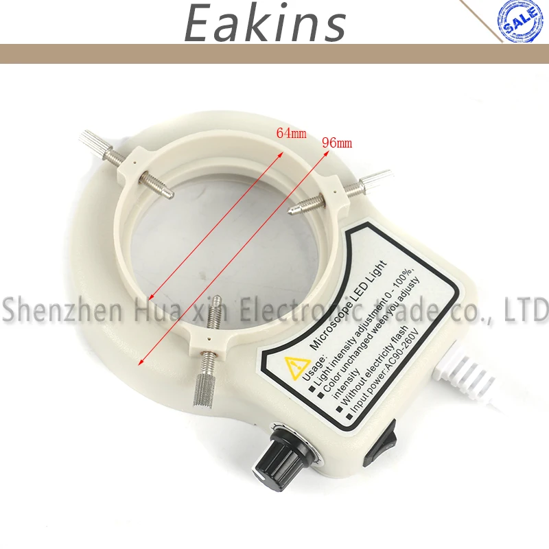 Регулируемый кольцевой светильник с 56 светодиодами аксессуары для микроскопа